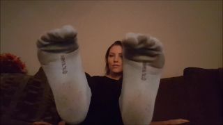 online xxx clip 1 diaper femdom Goddess Bri Bri - Hello kitty stinky dirty sock worship!, sock fetish on feet porn-0