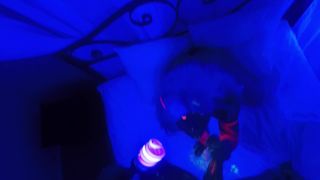 SecretCrush - Succubus POV Fucking & Blowjob Covers Ass In UV Body Paint-9