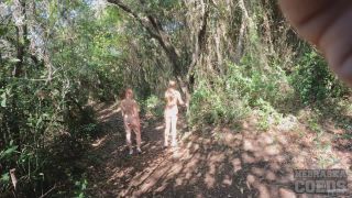    teen Kristina, Mira D - Nude Kayaking And Hiking Naked Outdoors On A Deserted Adriatic Island With Mira And Kristina - Naked  teen-7