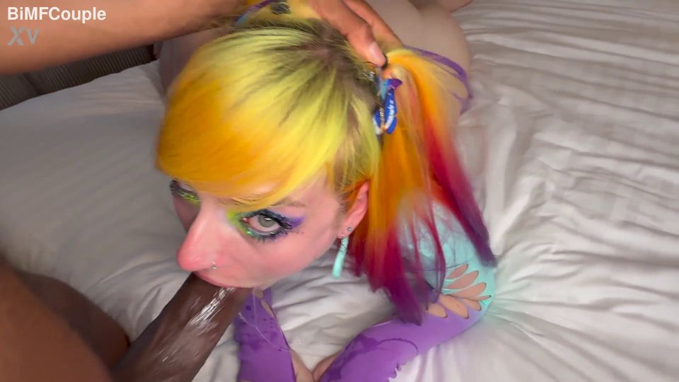 [K2S.CLUB] BiMF Couple - Cuck Watches BBC Rail Wife - FullHD 1080P