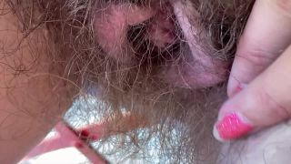 cuteblonde666 Hairy bush Fetish video closeup POV - Hairy-6