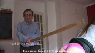 online clip 23 FirmHandSpanking – Belinda Lawson – The Institute – BN, latex femdom strapon on fetish porn -4