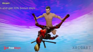 [GetFreeDays.com] Lady DeadPool woman - Sexy Sex in the Rainbow Space Porn Film December 2022-3