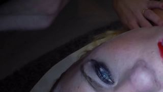 Lots more to Cum - Dutch girl gets an eye facial cum in both eyes-3