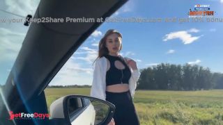 [GetFreeDays.com] Hot Bitch Hitchhikes in Tight Leggings and Pays for the Ride with Sex Sex Leak October 2022-1