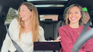 Nadia Foxx Serenity Cox and Nadia Foxx take on another drive thru with the lush’s on full blast! ☕️-2