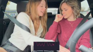 Nadia Foxx Serenity Cox and Nadia Foxx take on another drive thru with the lush’s on full blast! ☕️-6