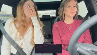 Nadia Foxx Serenity Cox and Nadia Foxx take on another drive thru with the lush’s on full blast! ☕️-8