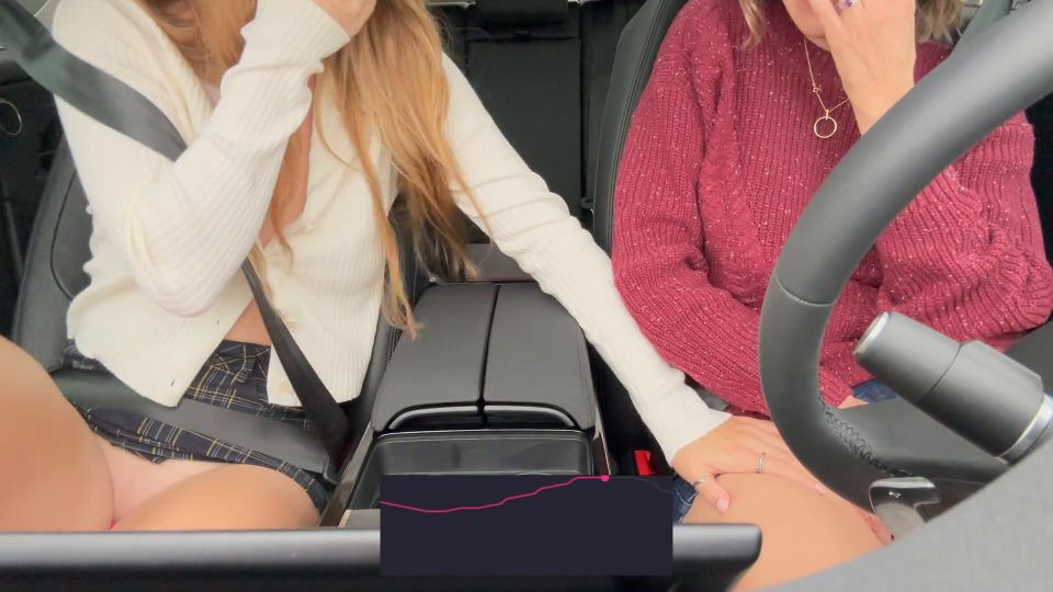 Nadia Foxx Serenity Cox and Nadia Foxx take on another drive thru with the lush’s on full blast! ☕️