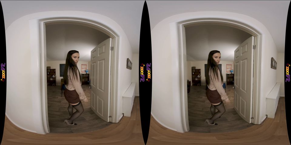 Sexy Teacher Striptease With Sophia Smith In VR