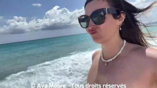 Ava Moore Private Sex Video While Traveling (Euro sex)-5