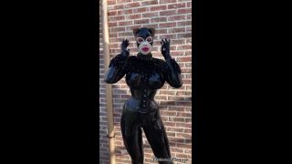 FetiliciousFans SiteRipPt 1Black Latex Kitty Undressing-2