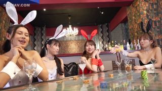 Reducing Mosaic STCV-562 【流出映像】 仕事終わりの貸し切りカジノでバニーガールと体験型カジノ！！！ トランプやルーレットで遊びながらお酒も入りフロアの中で大乱交party【りお、りえ、のぞみ、えりか】～りお＆りえ編～-1