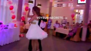 Acrobatic wedding dance reveals  panties-1