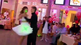 Acrobatic wedding dance reveals  panties-5