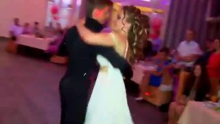 Acrobatic wedding dance reveals  panties-7