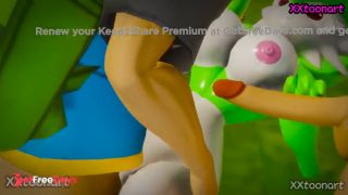Pokemon 3D Hentai - No.281 Gardevoir ThreeSome with Ash-8