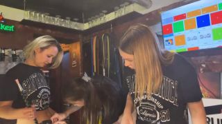 Brunette girls porn Lena Coxx Lena Coxx & The Queen Horny Foursome 2-9