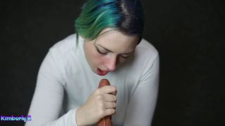 Amateur Porn Dirty talks you with your cock in her mouth-4