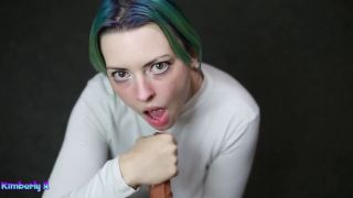 Amateur Porn Dirty talks you with your cock in her mouth-8