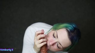 Amateur Porn Dirty talks you with your cock in her mouth-9