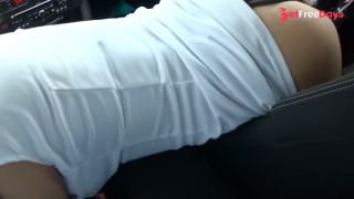 Car Blowjob on the Public Street-0
