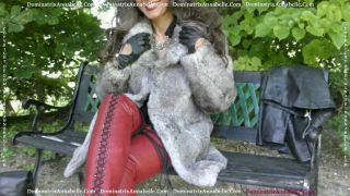 Dominatrix Annabelle - Exquisite Leather and Fur Fetish | femdomcc | masturbation-2