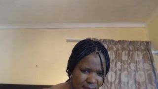 Fat African Mom Teasing And Masturbating-3