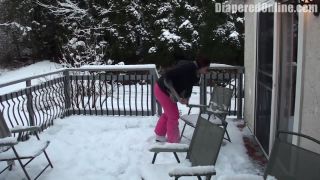 DiaperedonlineAdriana Adriana Playing in Snow Overalls-8