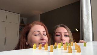 Ava_Austen Double Giantess - Eating Shrunken people - Food & Object Crush-2