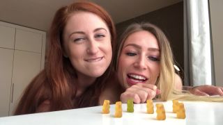 Ava_Austen Double Giantess - Eating Shrunken people - Food & Object Crush-6