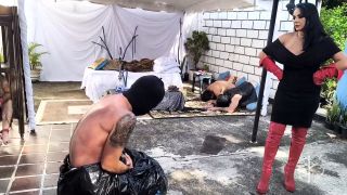 Femdom Porn Latin Beauties in High Heels – Captured and presented before the Cruel Queen K-7