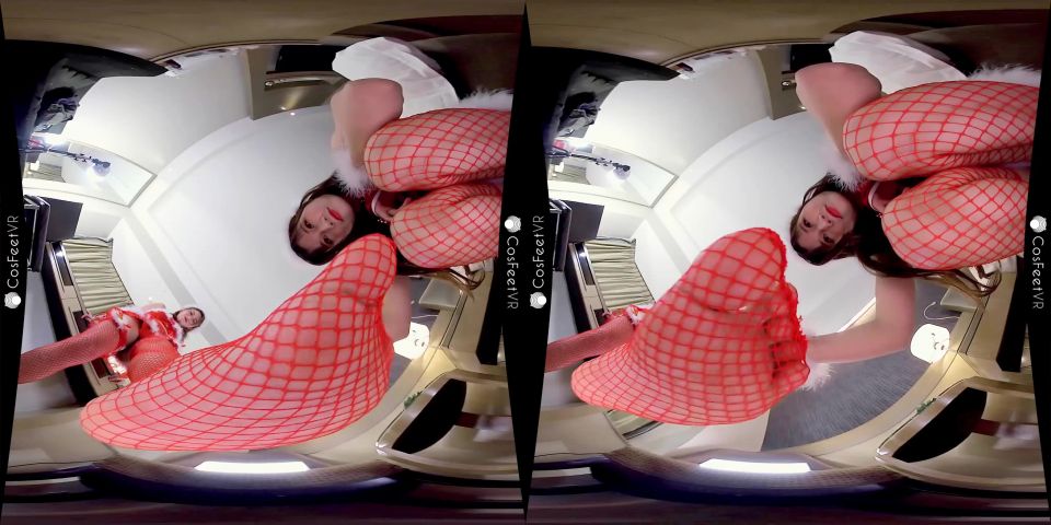 adult video 33 ainovdo – Lin Yi Christmas Feet VR – K - jerkoff encouragement - pov velvet fetish