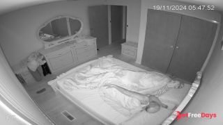 [Sleeping.Porn] Husband and wife chilling under the blanket they are old-0