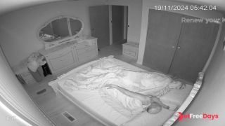 [Sleeping.Porn] Husband and wife chilling under the blanket they are old-1