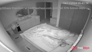 [Sleeping.Porn] Husband and wife chilling under the blanket they are old-2