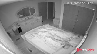 [Sleeping.Porn] Husband and wife chilling under the blanket they are old-5