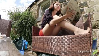adult video clip 40 Sophia Smith - Garden Tights Tease on pov femdom xxx-6