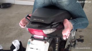 xxx video 28 Fucking a beautiful biker feet! - Footjob Life Style !!, stepmom foot fetish on fetish porn -1