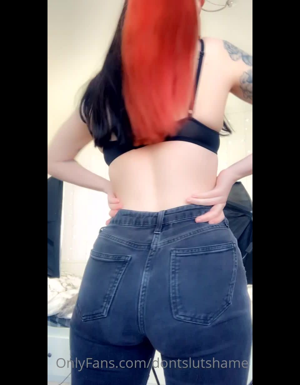 BIG BOOTY GOTH GF - fxturewars () Fxturewars - love hate relationship with jeans my titties 19-05-2021