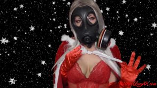 porn video 28 Merry Christmask 2 - glove fetish - fetish porn femdom rimming-7