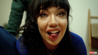 Little Puck - Tidying MILF Drains Dick - Big Tits-2