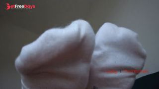 [GetFreeDays.com] Mistress shows and orders to smell her feet in white socks, foot worship POV Sex Leak June 2023-4