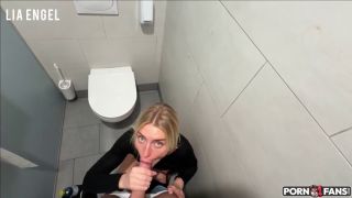 Public LiaEngel LiaEngel Fucks A Stranger In The Airport Bathroom-7