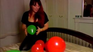 xxx clip 2 Christmas Balloon Fun on femdom porn femdom plug-4