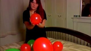 xxx clip 2 Christmas Balloon Fun on femdom porn femdom plug-5