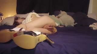 Sarah May - Upskirt no panties and frilly socks. came so hard-7
