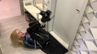 adult xxx clip 1 femdom hard whipping femdom porn | Shiny Leather Heaven aka Leather Love – Latex Slut Ballgagged and Drooling Then Bounded and Trying to Escape | big ass-8