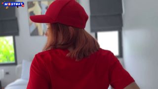 7175 Redhead Pizza Delivery Girl Lets you Fuck her Mouth and ...-1