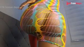 My boss lady stands and shake is beautiful big ass till I cum-2